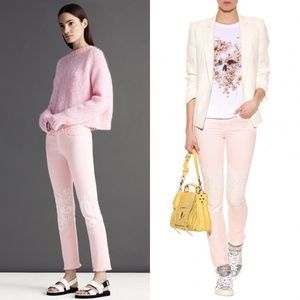 J Brand X Christopher Kane Needlepoint Lace Fray J